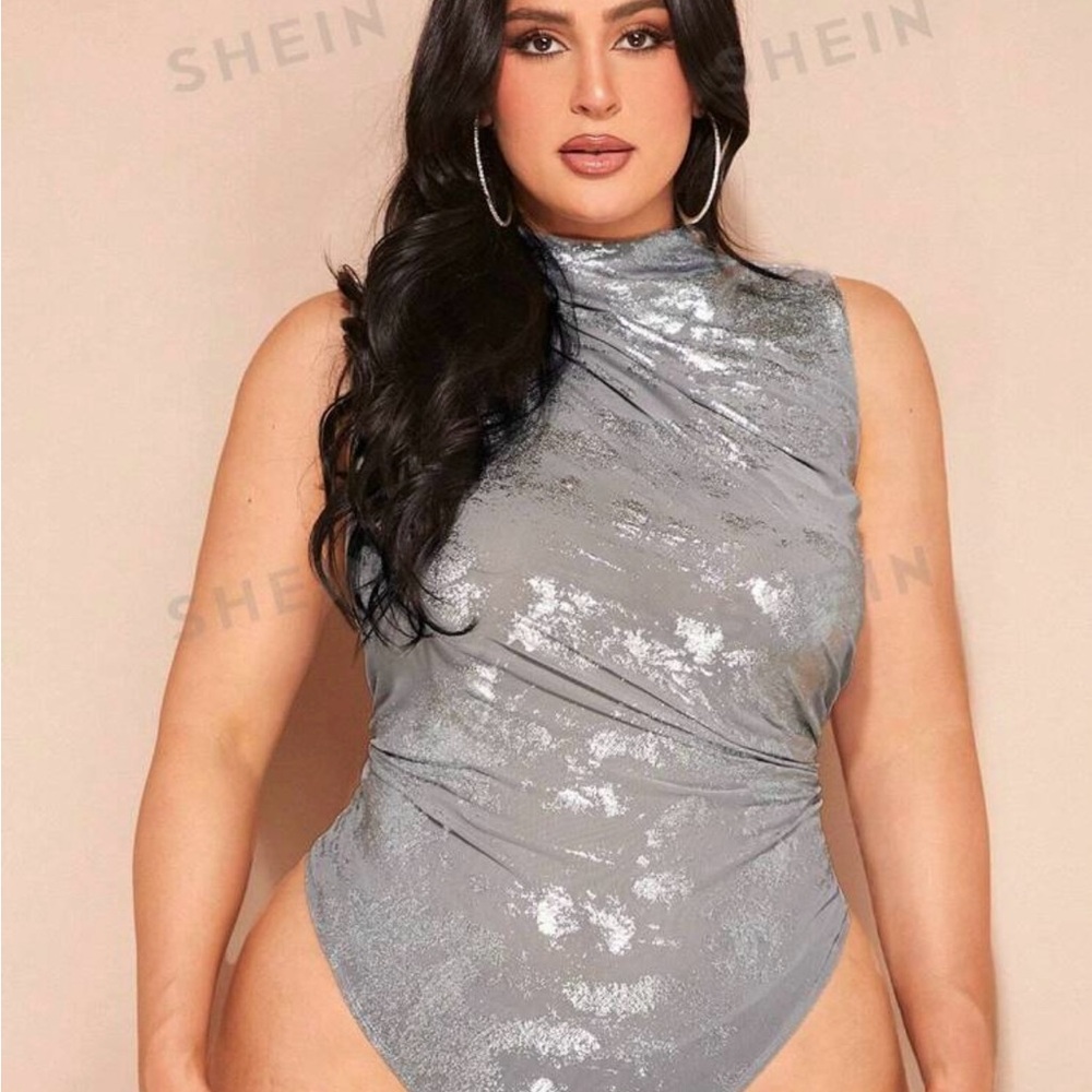 Ruched bodysuit